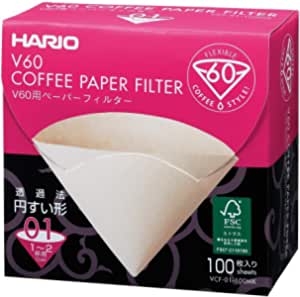 Hario v60 Filter Papers x 100